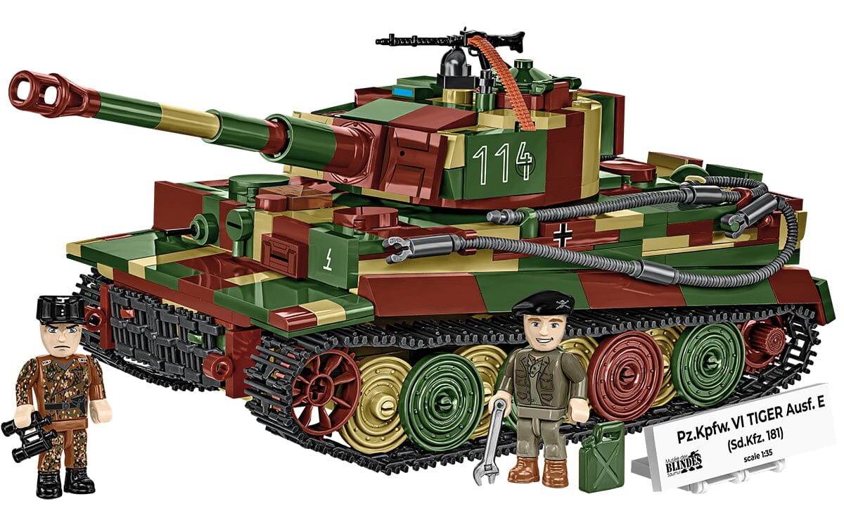 PzKpfw VI Tiger Ausf. E brick tank model - COBI 3124 - 862 bricks - Image 2