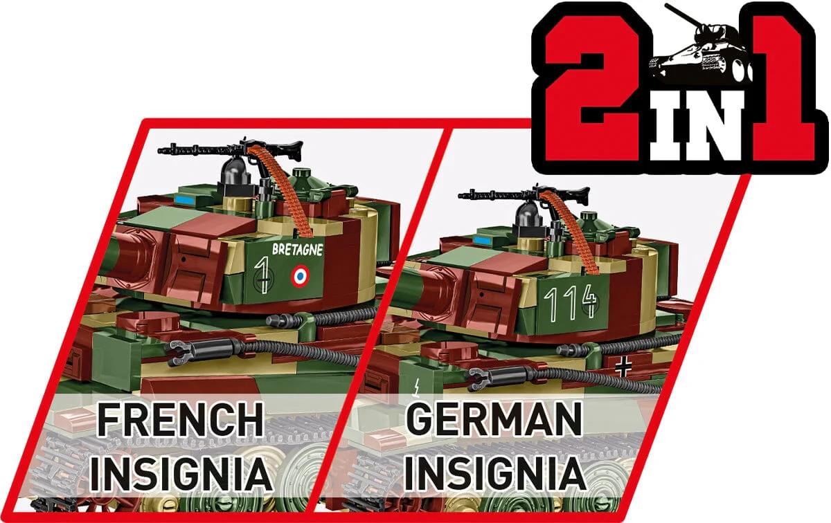PzKpfw VI Tiger Ausf. E brick tank model - COBI 3124 - 862 bricks - Image 7