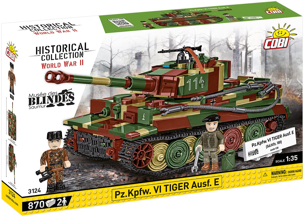 PzKpfw VI Tiger Ausf. E brick tank model - COBI 3124 - 862 bricks - Image 8