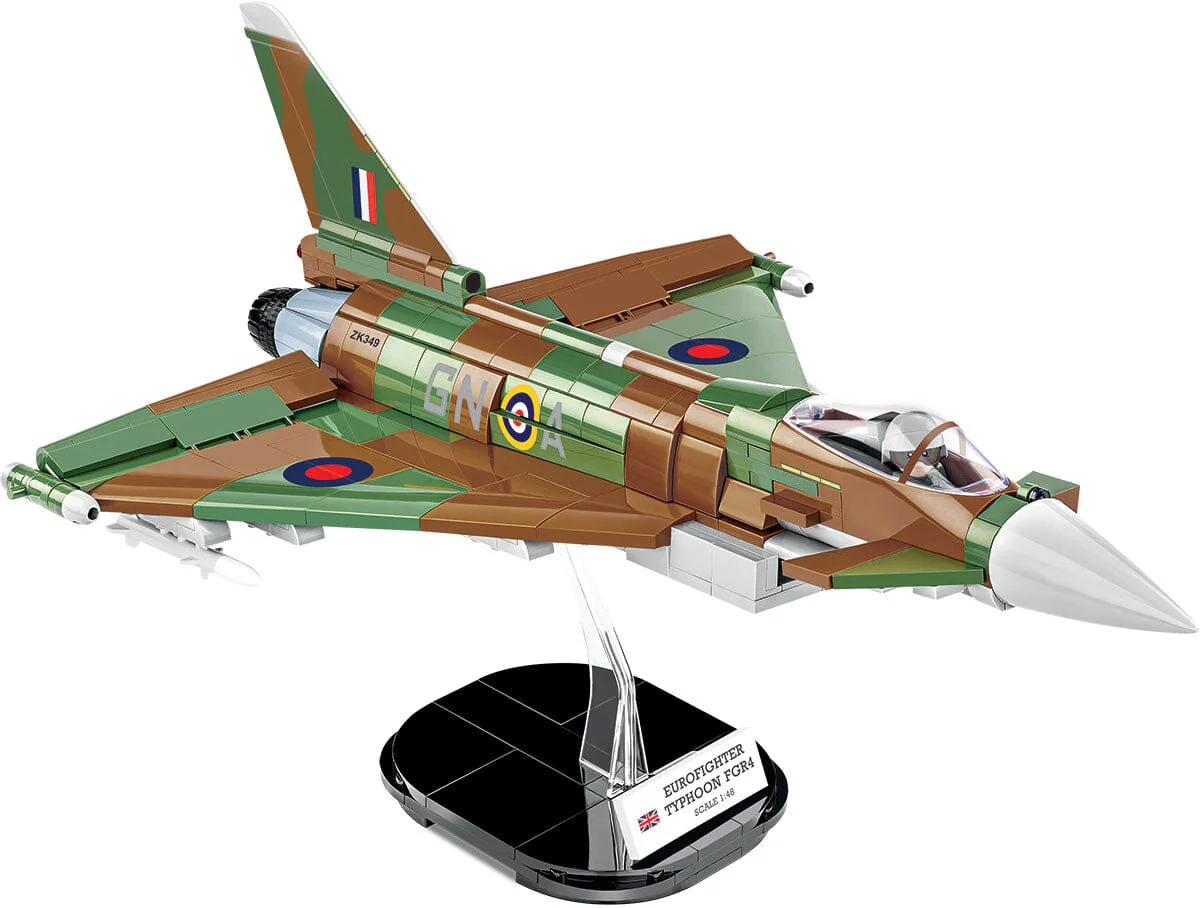 RAF Typhoon FGR4 "Gina" brick plane model - COBI 5843 - 577 bricks - Image 3