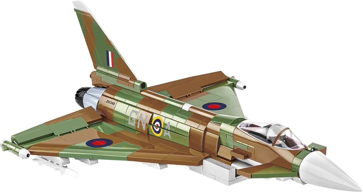 RAF Typhoon FGR4 "Gina" brick plane model - COBI 5843 - 577 bricks - Image 4