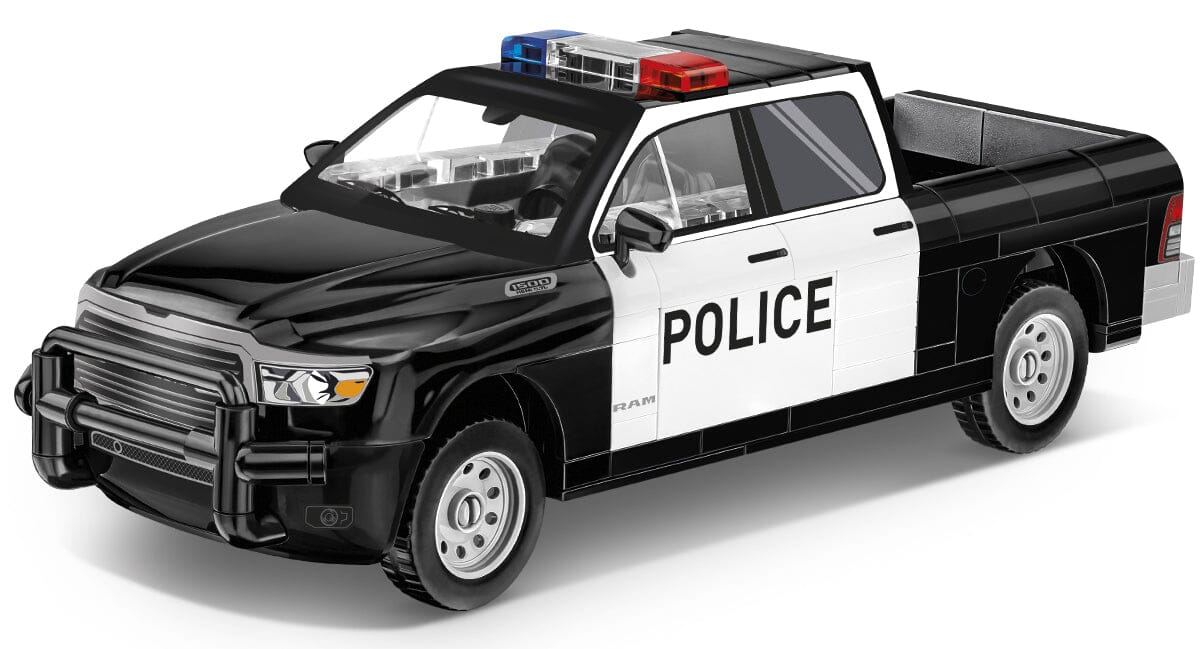 RAM 1500 brick model Police pickup truck - COBI 24608 - 203 bricks