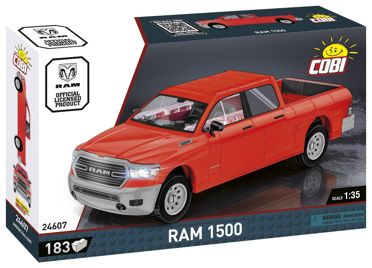 RAM 1500 brick model pickup truck - COBI 24607 - 183 bricks - Image 3