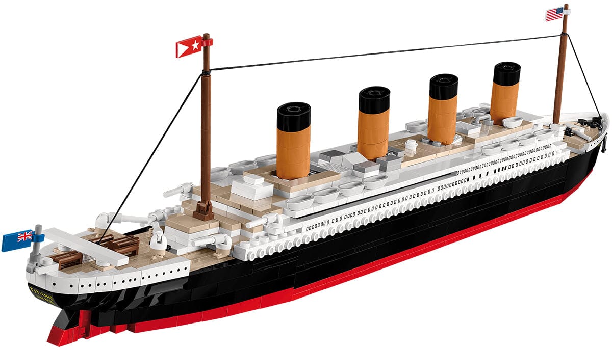 RMS Titanic ship historic brick model - COBI 1929 - 722 bricks - Image 3