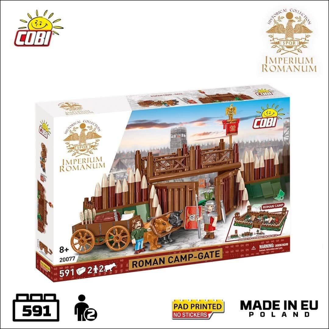 Roman Camp Gate brick model - COBI 20077 - 600 bricks - Image 2