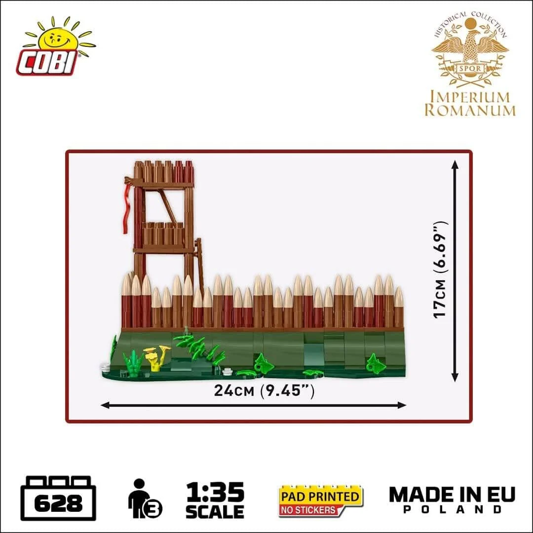 Roman Camp Watchtower brick model - COBI 20076 - 628 bricks - Image 3