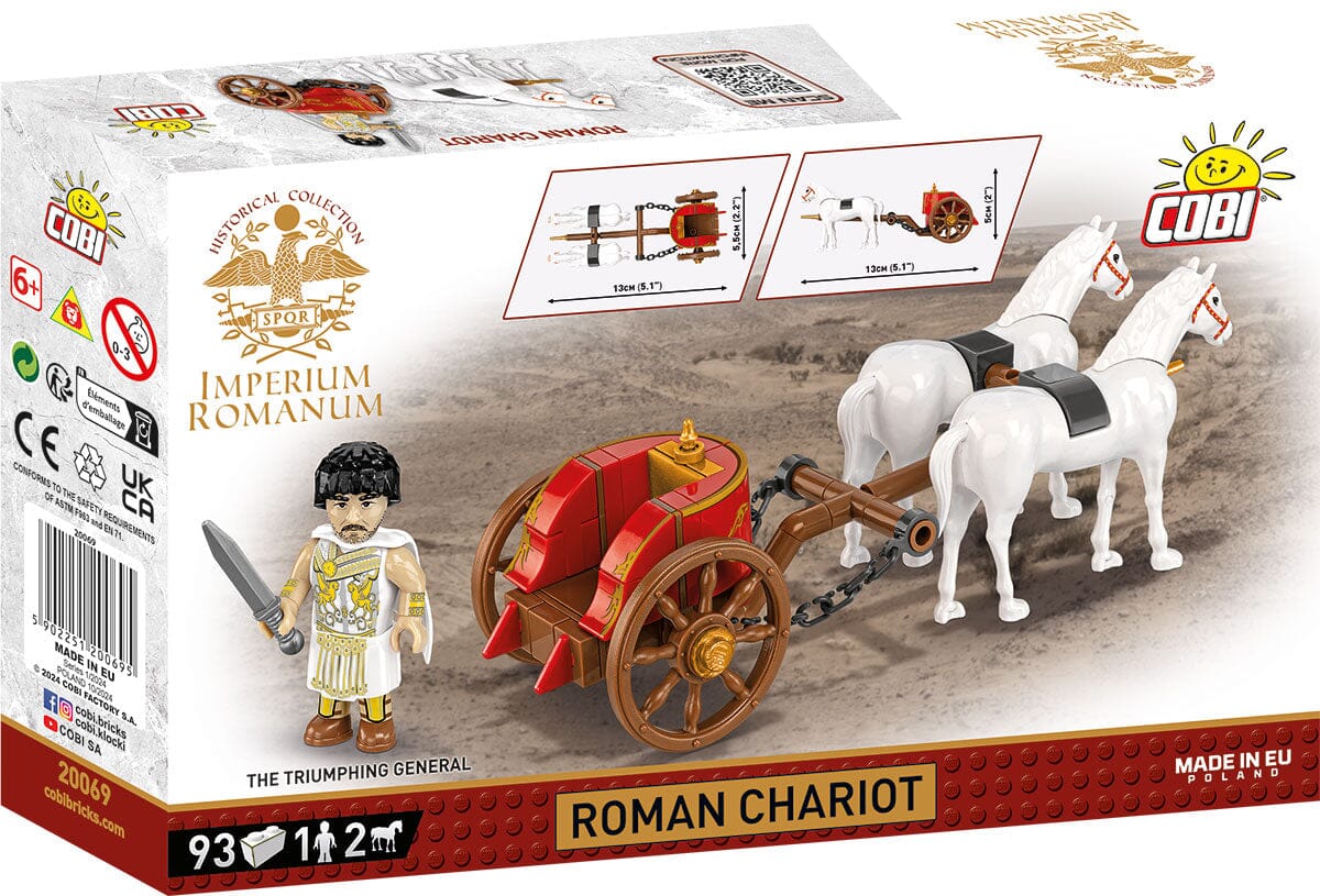 Roman chariot brick model - COBI 20069 - 120 bricks - Image 4