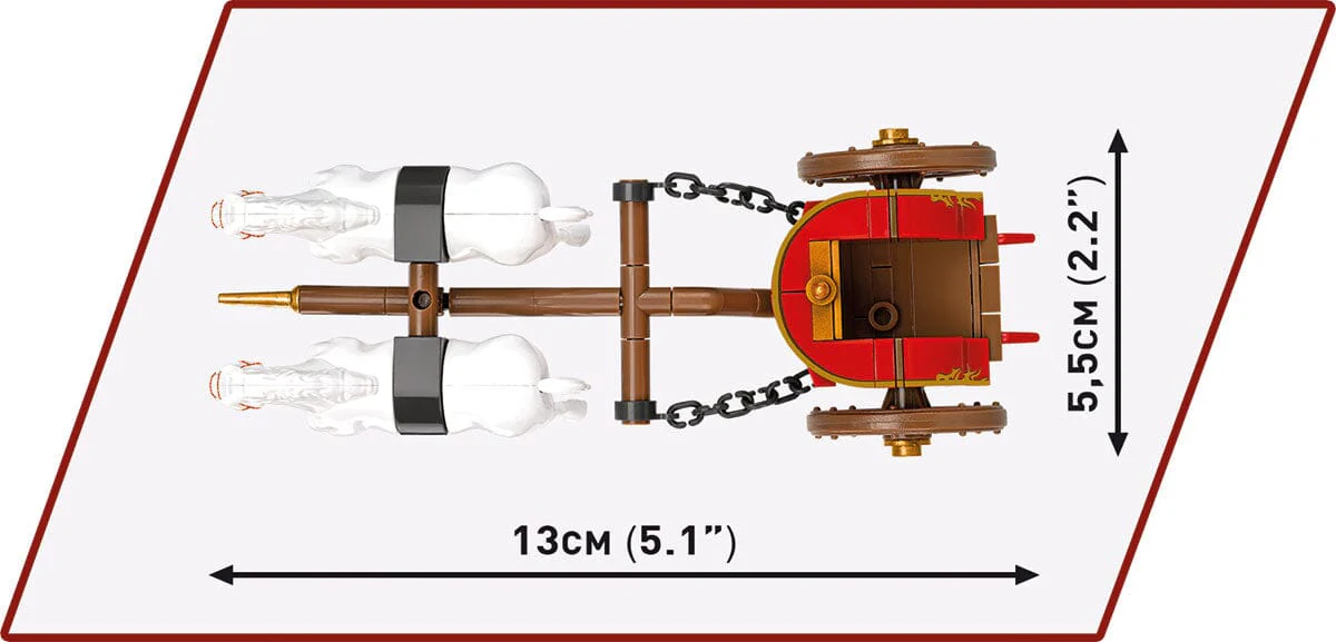 Roman chariot brick model - COBI 20069 - 120 bricks - Image 5