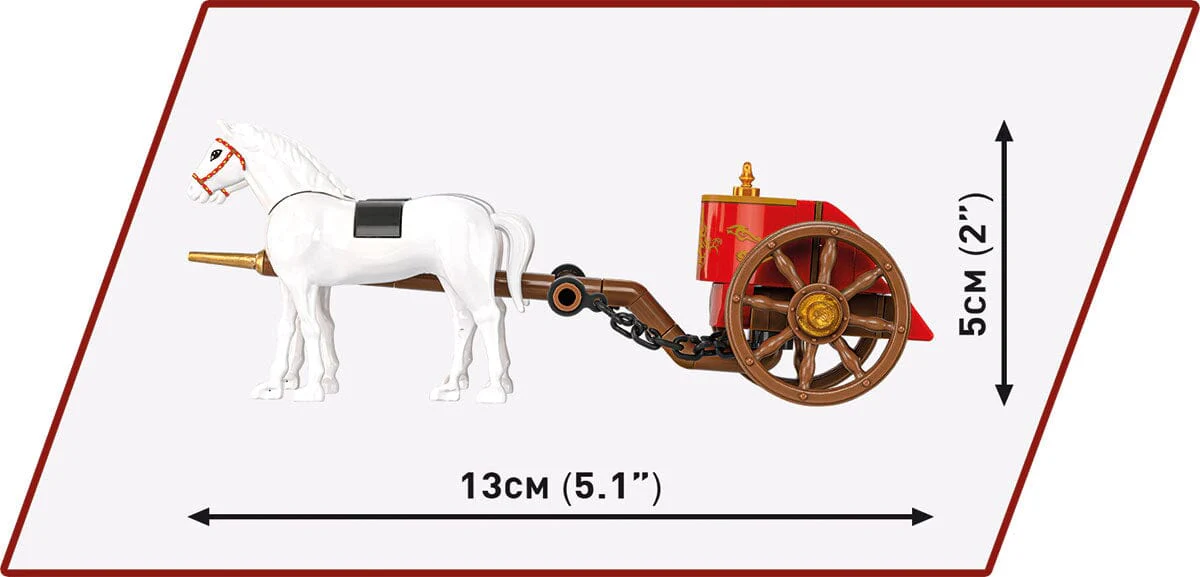 Roman chariot brick model - COBI 20069 - 120 bricks - Image 6