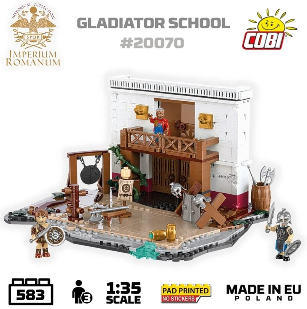 Roman Gladiator School brick model - COBI 20070 - 560 bricks