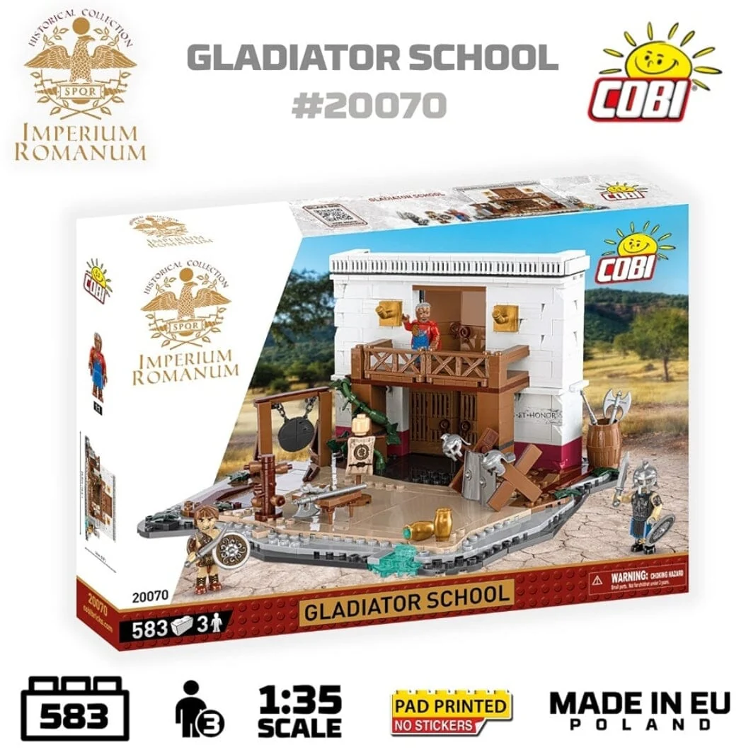 Roman Gladiator School brick model - COBI 20070 - 560 bricks - Image 2
