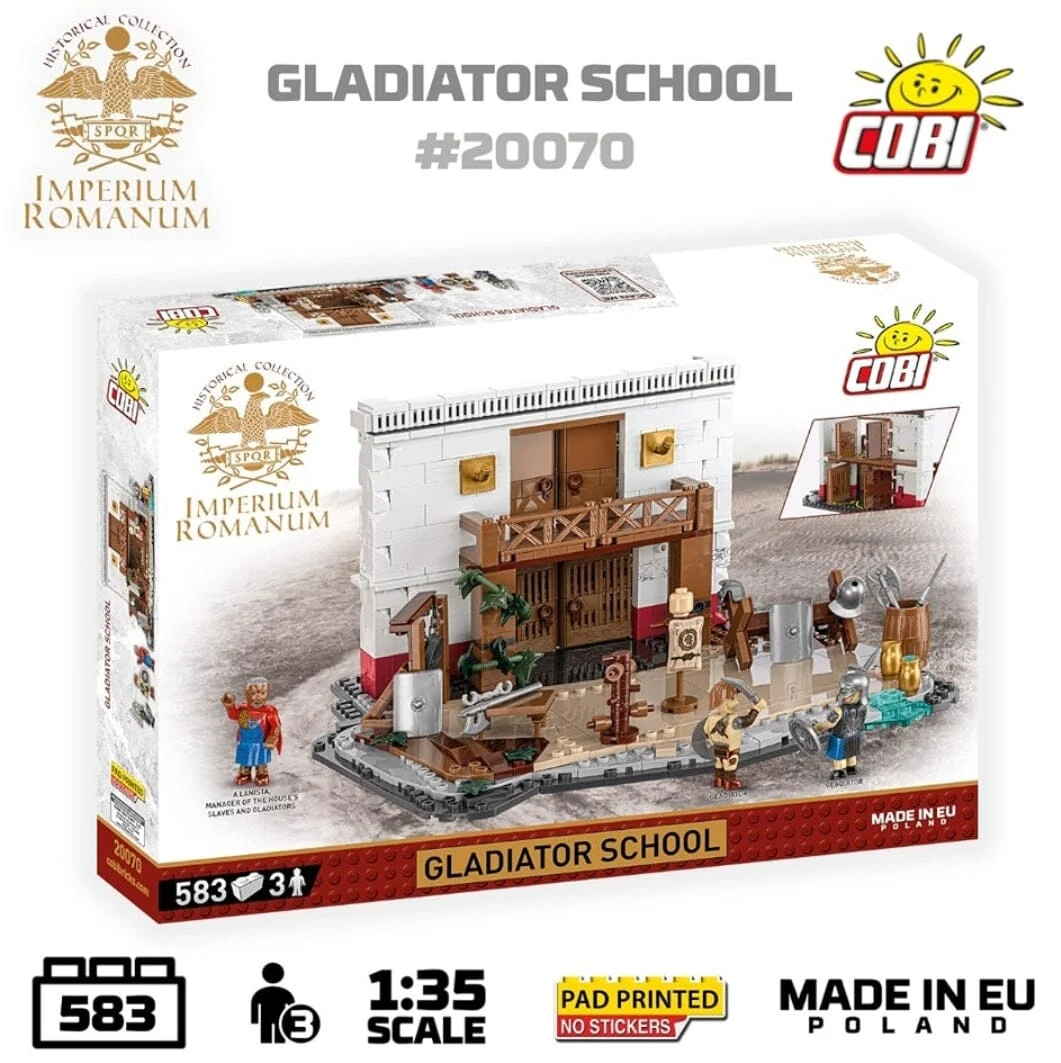 Roman Gladiator School brick model - COBI 20070 - 560 bricks - Image 3