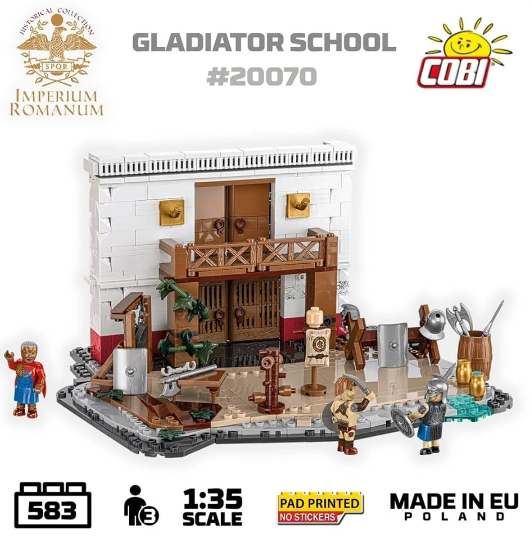 Roman Gladiator School brick model - COBI 20070 - 560 bricks - Image 5