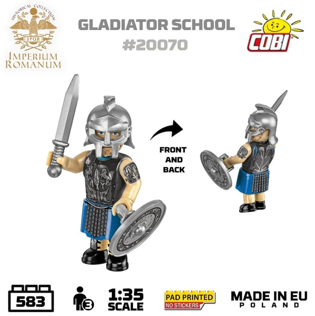 Roman Gladiator School brick model - COBI 20070 - 560 bricks - Image 9