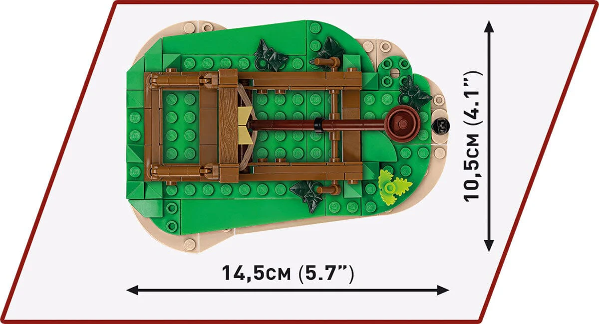 Roman Onager brick model - COBI 20068 - 170 bricks - Image 5