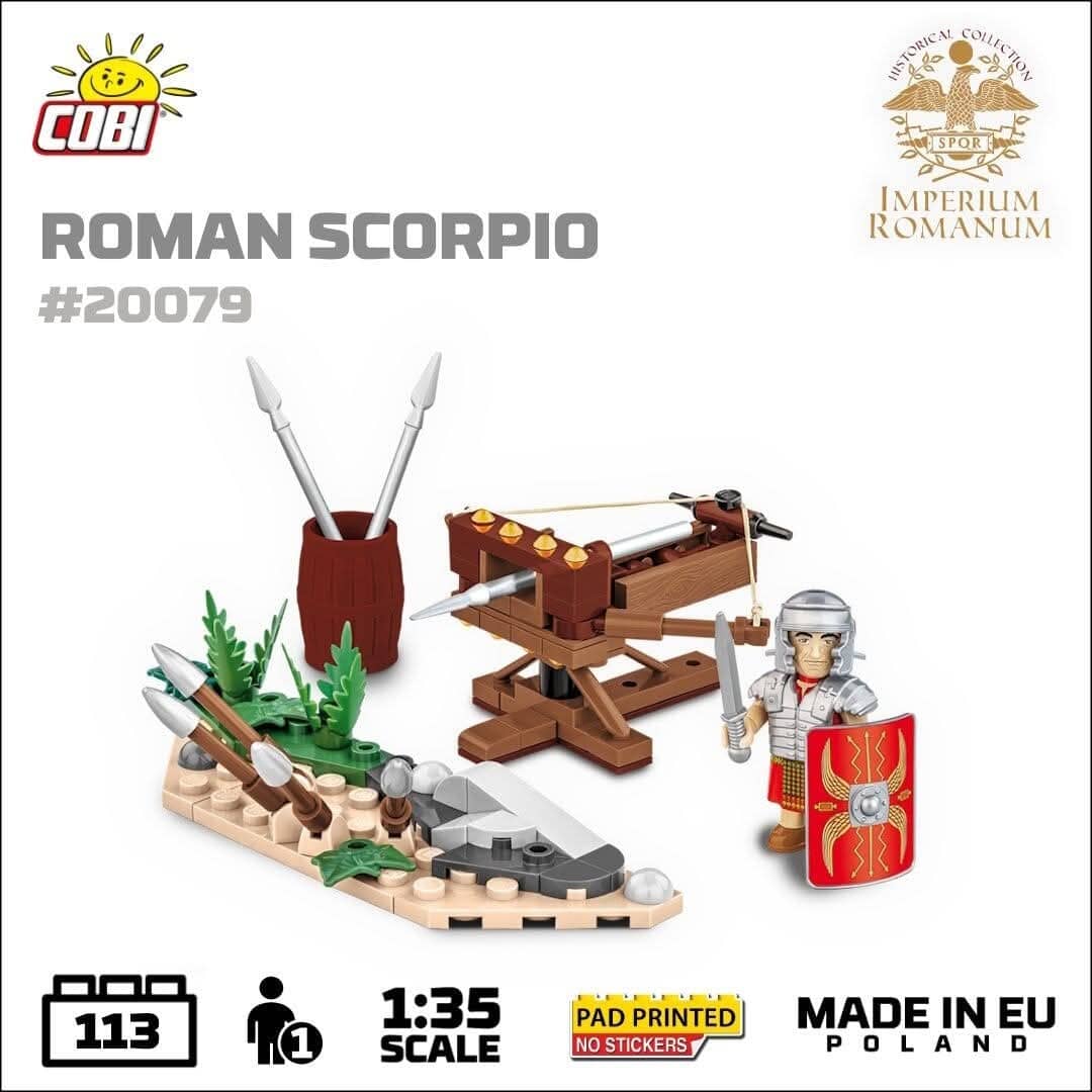 Roman Scorpio brick model - COBI 20079 - 110 bricks - Image 3