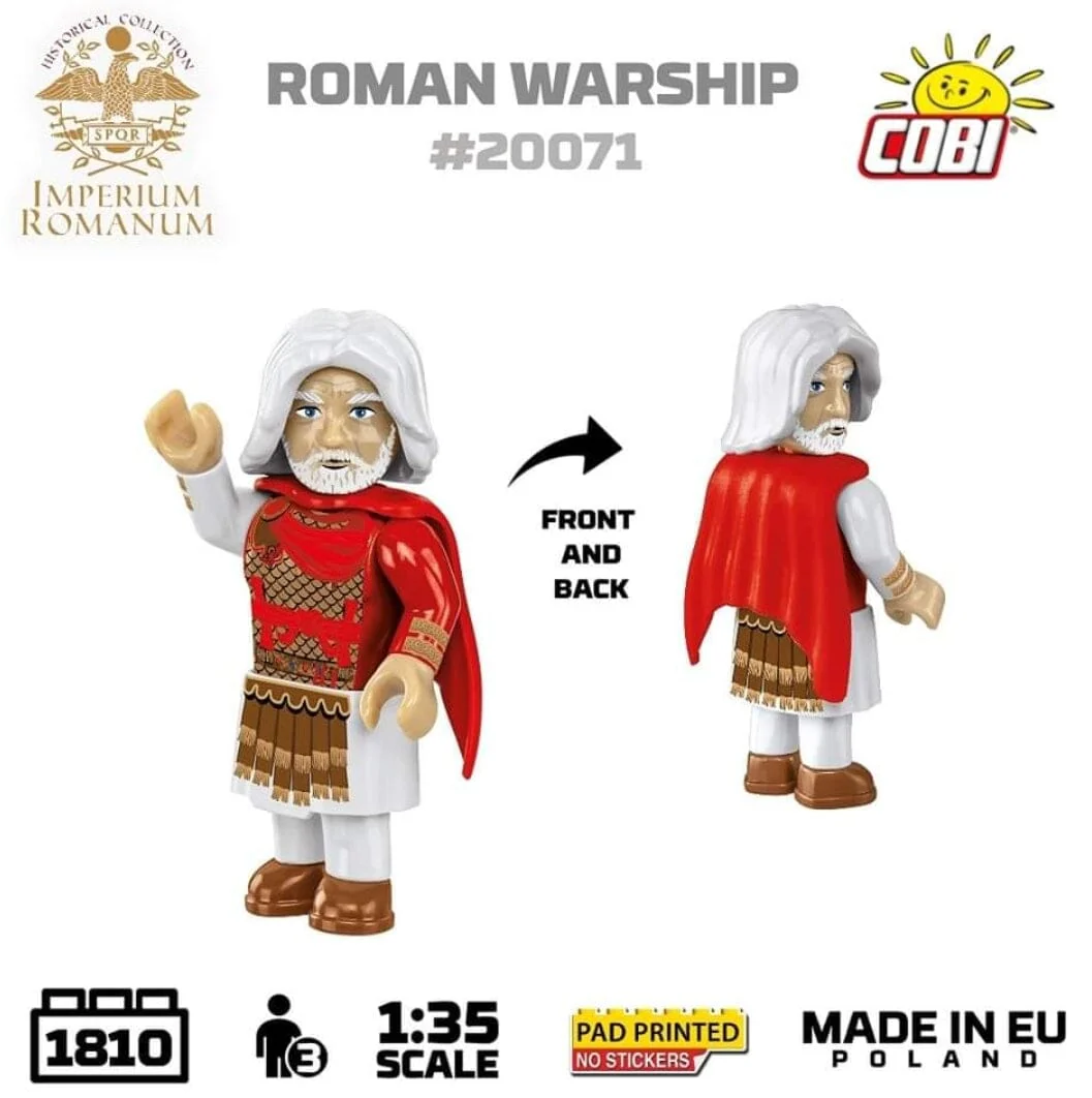 Roman warship brick model - COBI 20071 - 1710 bricks - Image 5