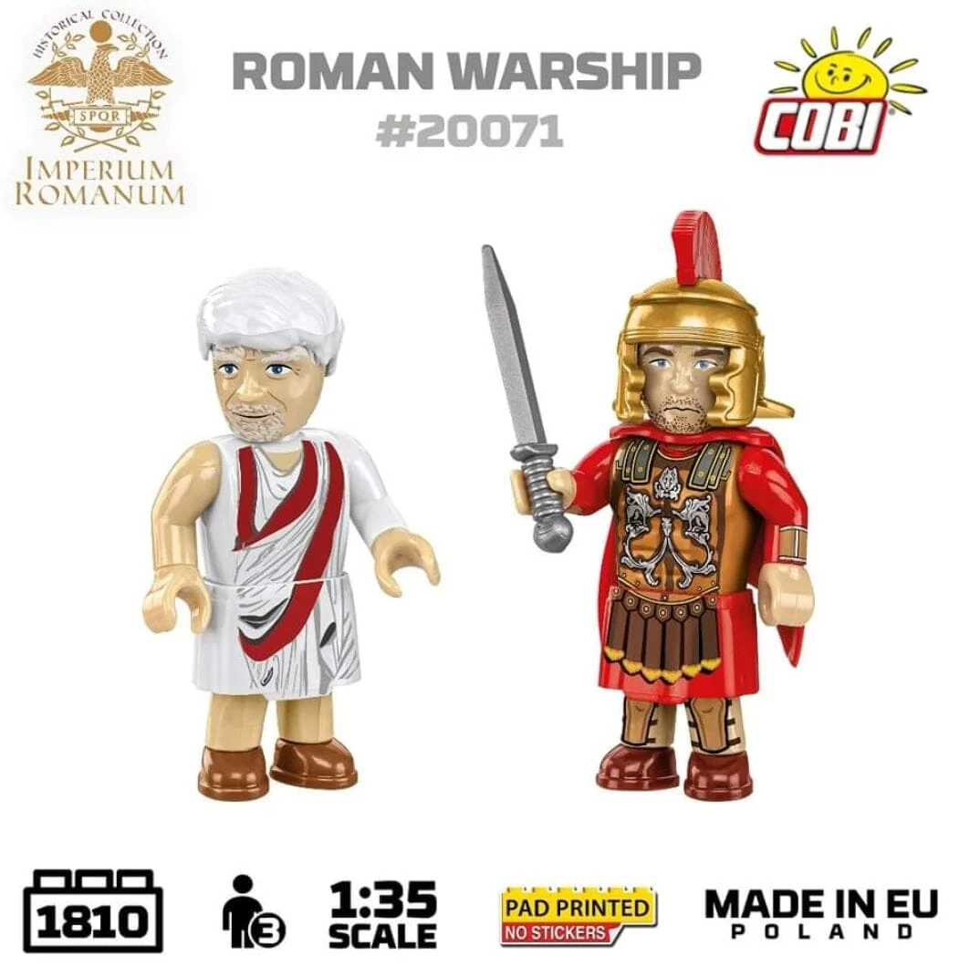 Roman warship brick model - COBI 20071 - 1710 bricks - Image 6