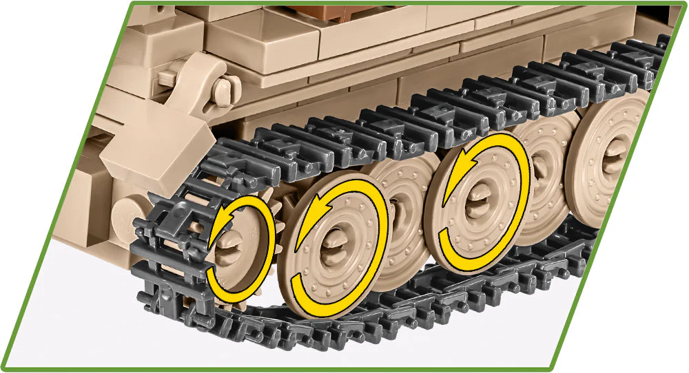 SD.KFZ.10 Demag D7 - COBI 2273 - 283 bricks - Image 6