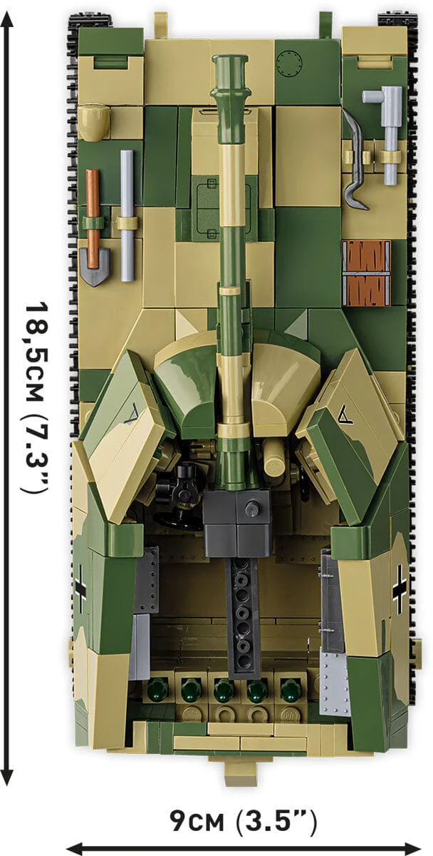 Sd.Kfz. 124 Wespe brick tank model - COBI 2598 - 860 bricks EXECUTIVE EDITION - Image 6