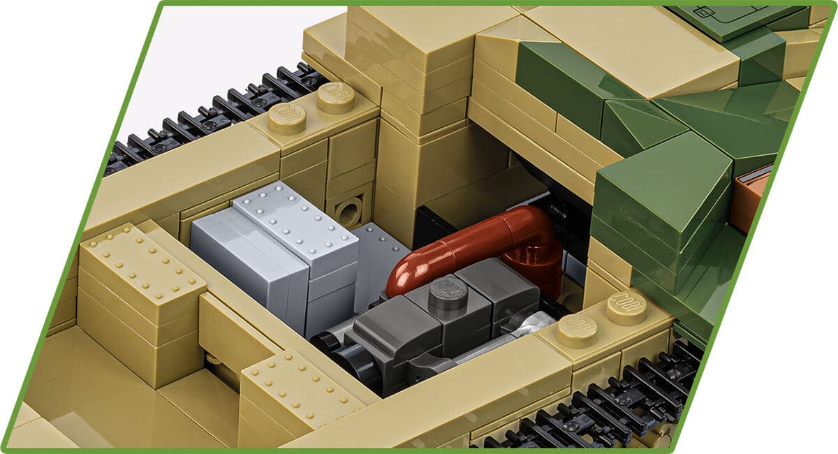 Sd.Kfz. 124 Wespe brick tank model - COBI 2598 - 860 bricks EXECUTIVE EDITION - Image 9
