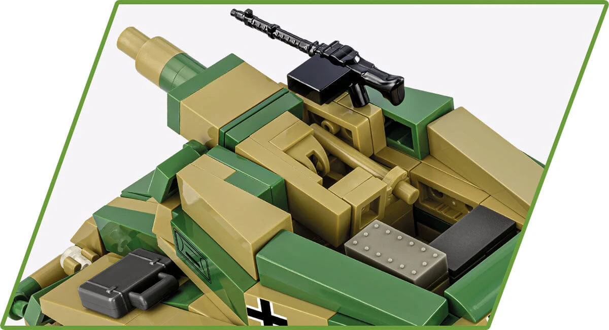 Sd. Kfz 234/3 Stummel brick armoured car model - COBI 2288 - 438 bricks - Image 5