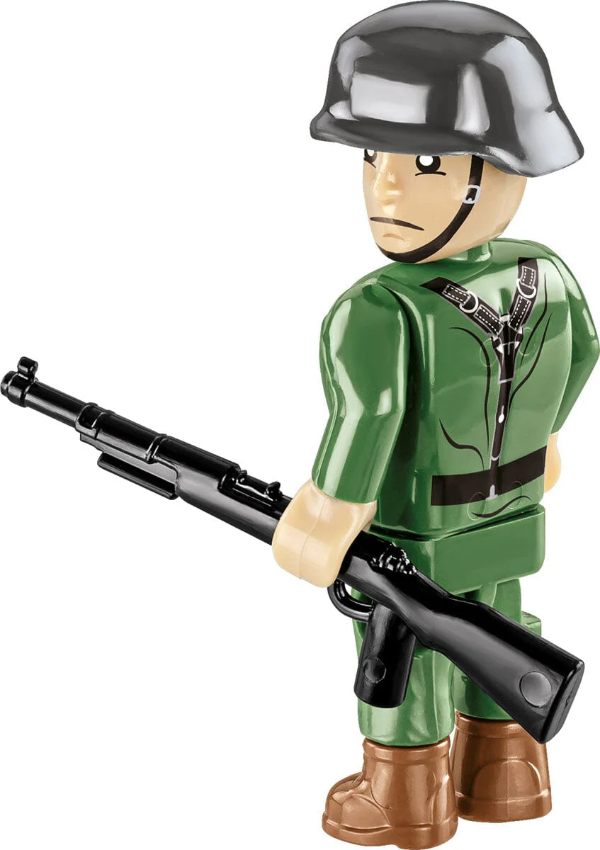 Sd. Kfz 234/3 Stummel brick armoured car model - COBI 2288 - 438 bricks - Image 9