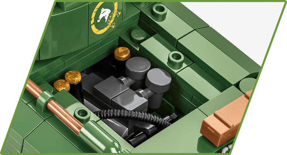 Sherman IC Firefly 'Zemsta II' brick tank model - COBI 2276 - 600 bricks - Image 8