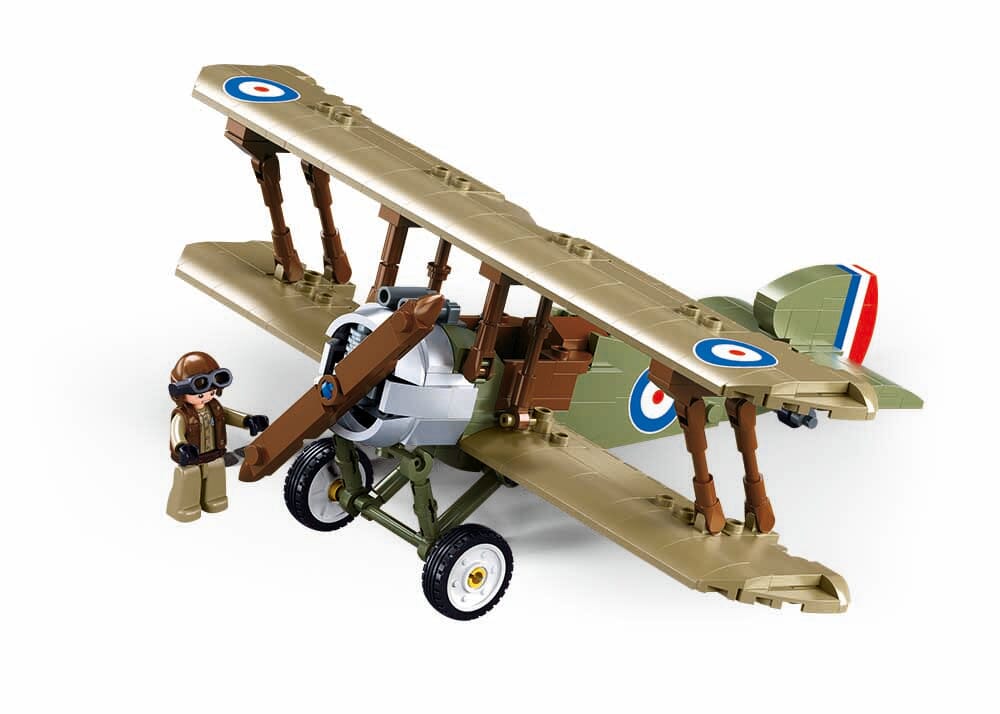 Sopwith Camel brick model plane - Sluban M38-B1293 - 293 bricks - Image 2