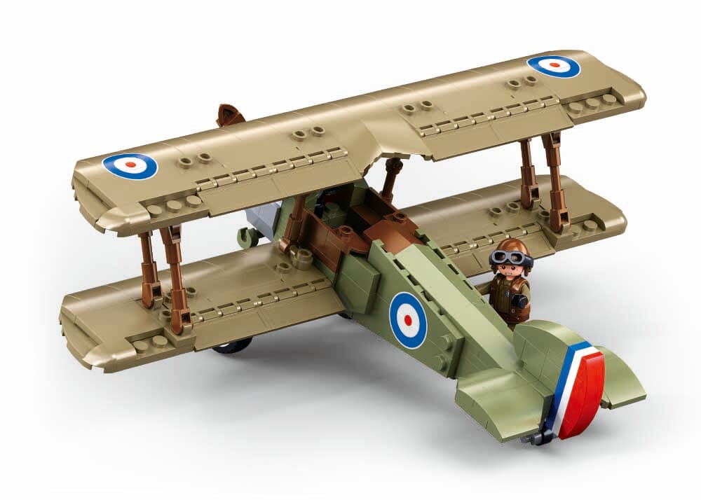 Sopwith Camel brick model plane - Sluban M38-B1293 - 293 bricks - Image 3