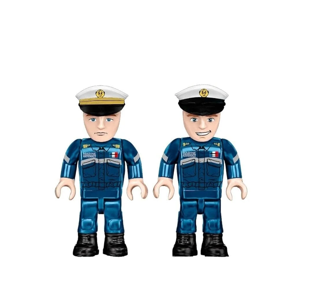 Sous-Marin SNLE submarine brick model - COBI 4859 - 643 bricks - Image 5