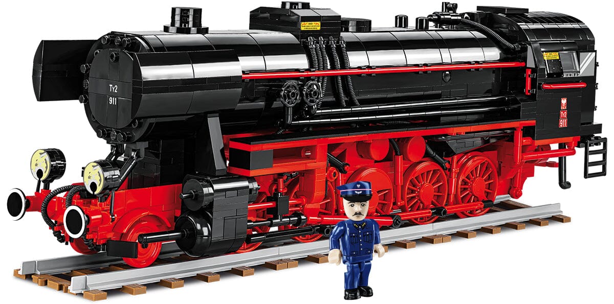 Steam Locomotive DRB Class 52/TY-2 train brick model - COBI 6283 - 1723 bricks - Image 5