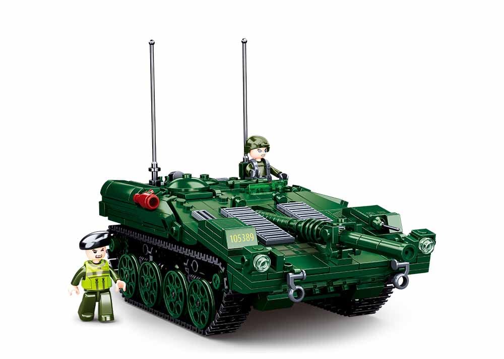 STRV103 brick tank model - Sluban M38-B1010 - 692 bricks