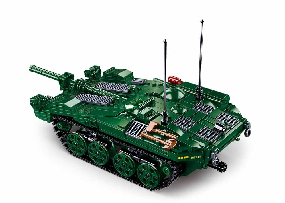 STRV103 brick tank model - Sluban M38-B1010 - 692 bricks - Image 3