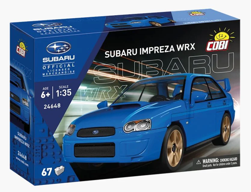 Subaru Impreza WRX car brick model - COBI 24648 - 67 bricks - Image 7