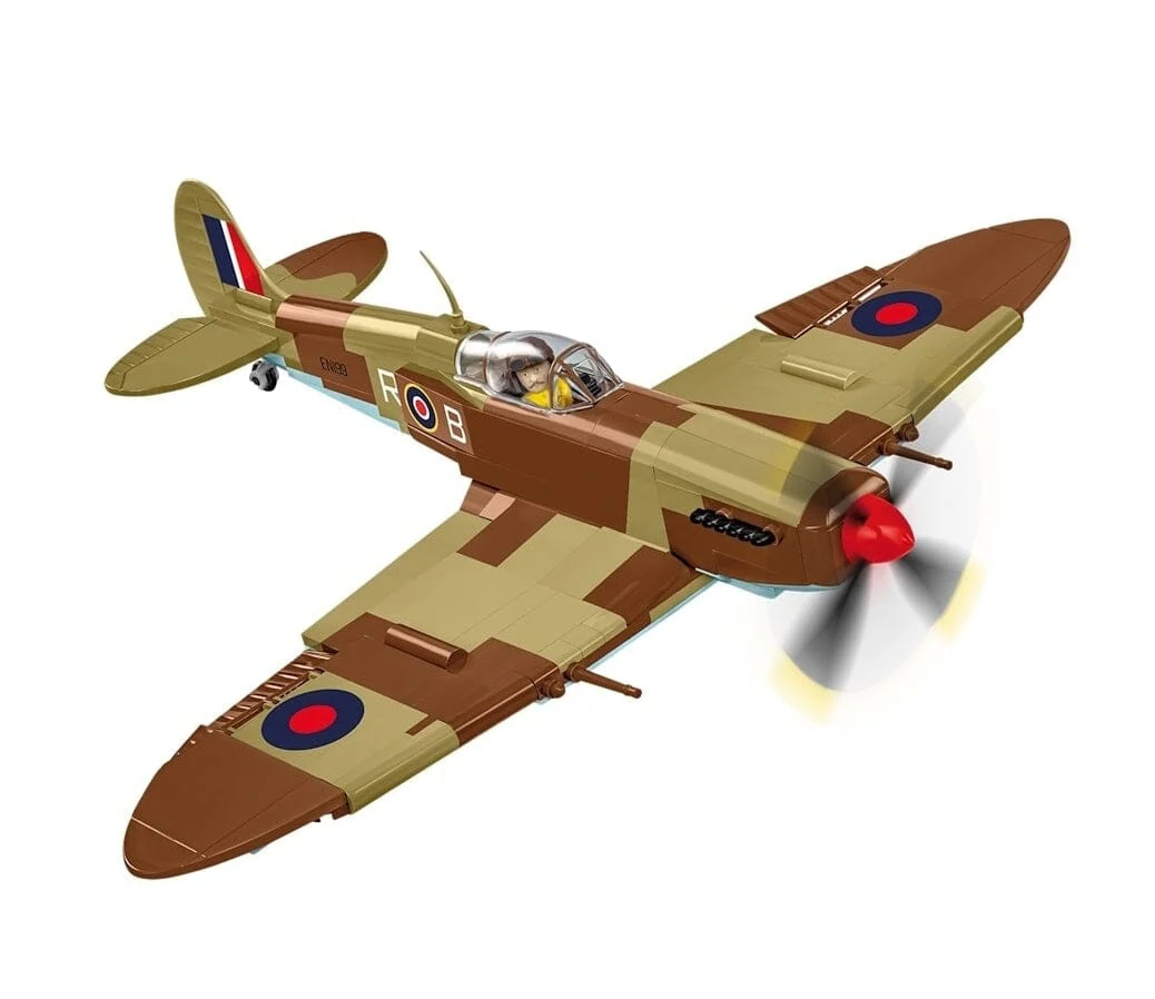 Supermarine Spitfire Mk.IXe plane brick model - COBI 5764 - 364 bricks - Image 3