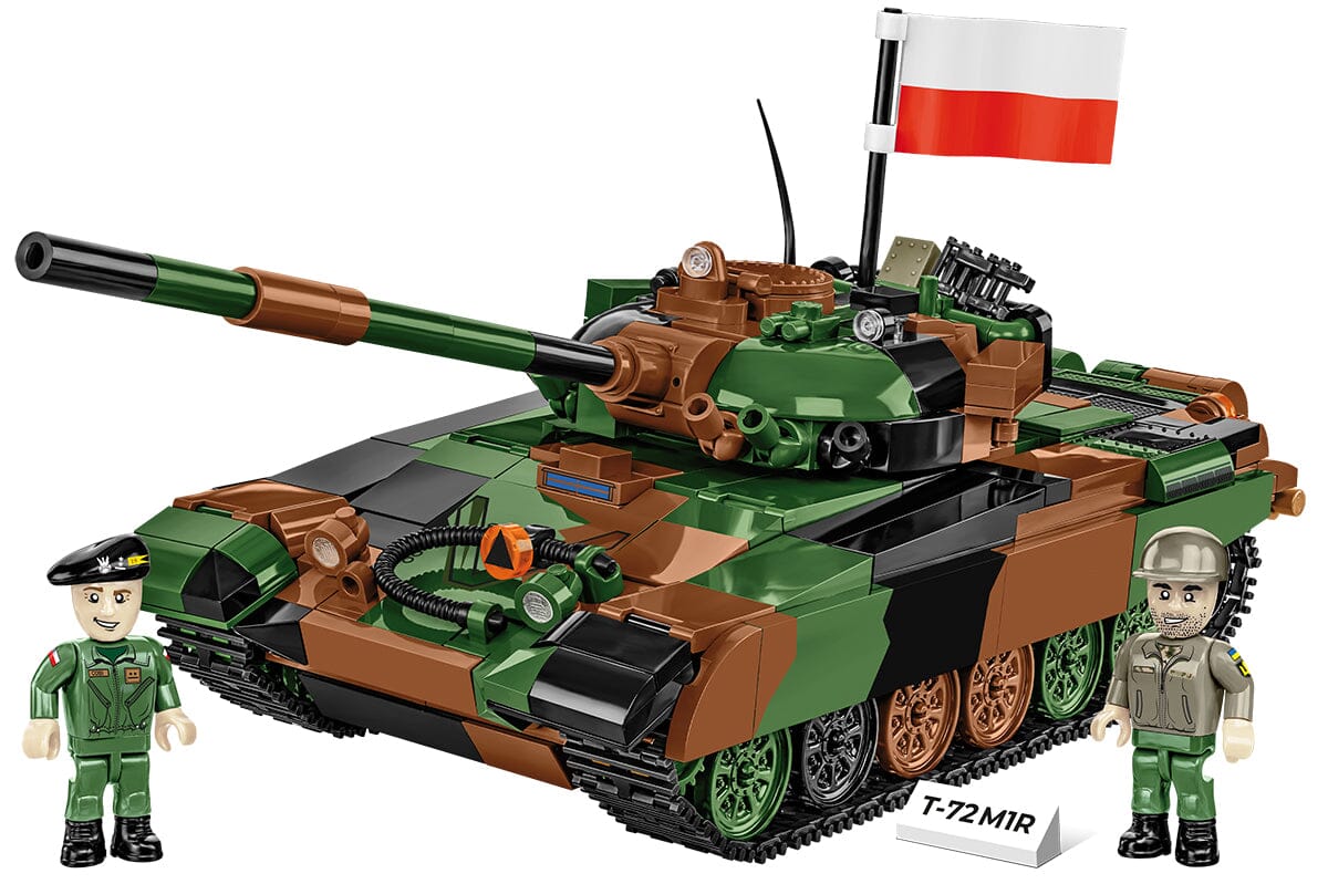 T-72 M1R brick tank model  - COBI 2624 - 724 bricks