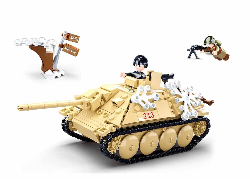 Tank Destroyer brick model - Sluban M38-B0976 - 344 bricks - Image 2
