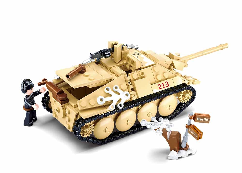 Tank Destroyer brick model - Sluban M38-B0976 - 344 bricks - Image 3