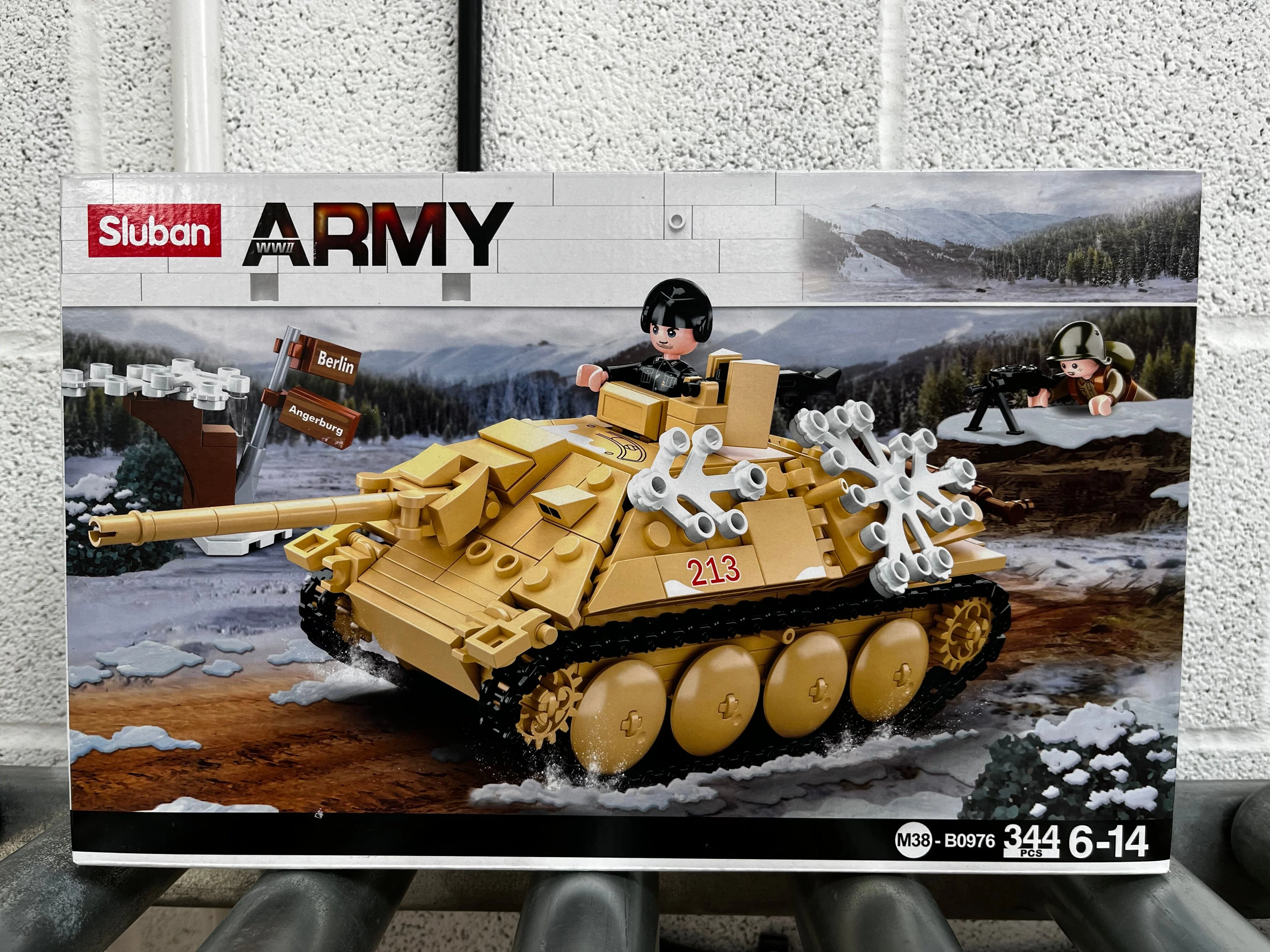 Tank Destroyer brick model - Sluban M38-B0976 - 344 bricks - Image 6