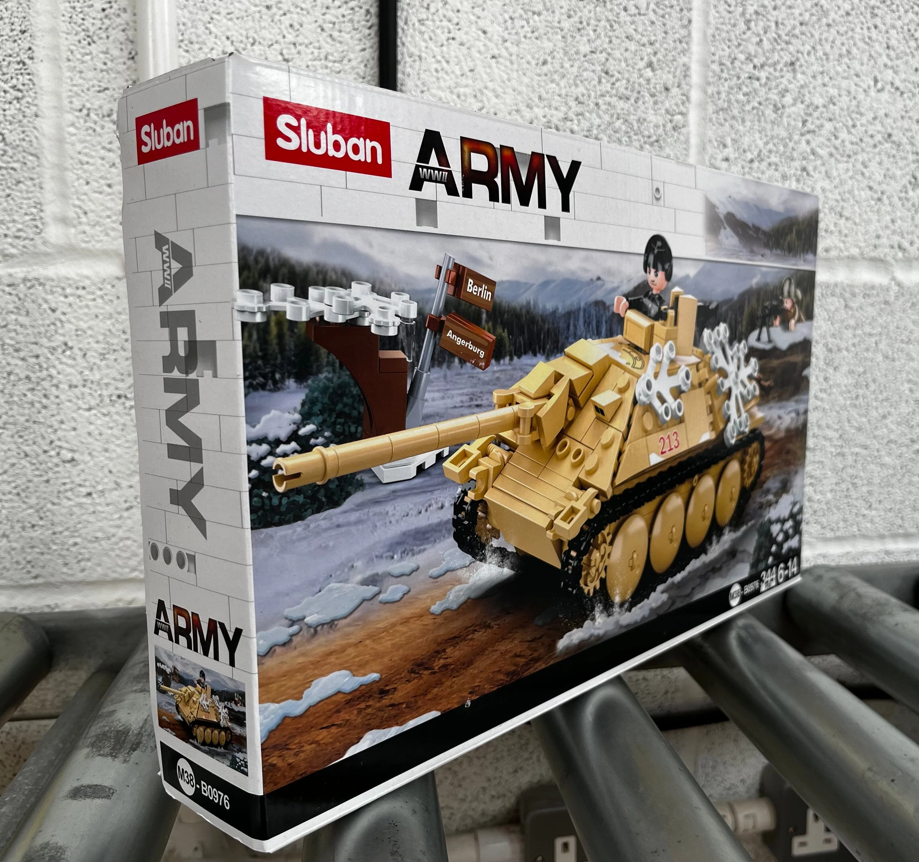 Tank Destroyer brick model - Sluban M38-B0976 - 344 bricks - Image 8