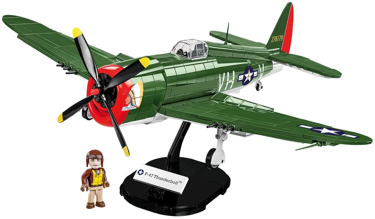 Thunderbolt P-47 brick plane model - COBI 5737 - 475 bricks - Image 3