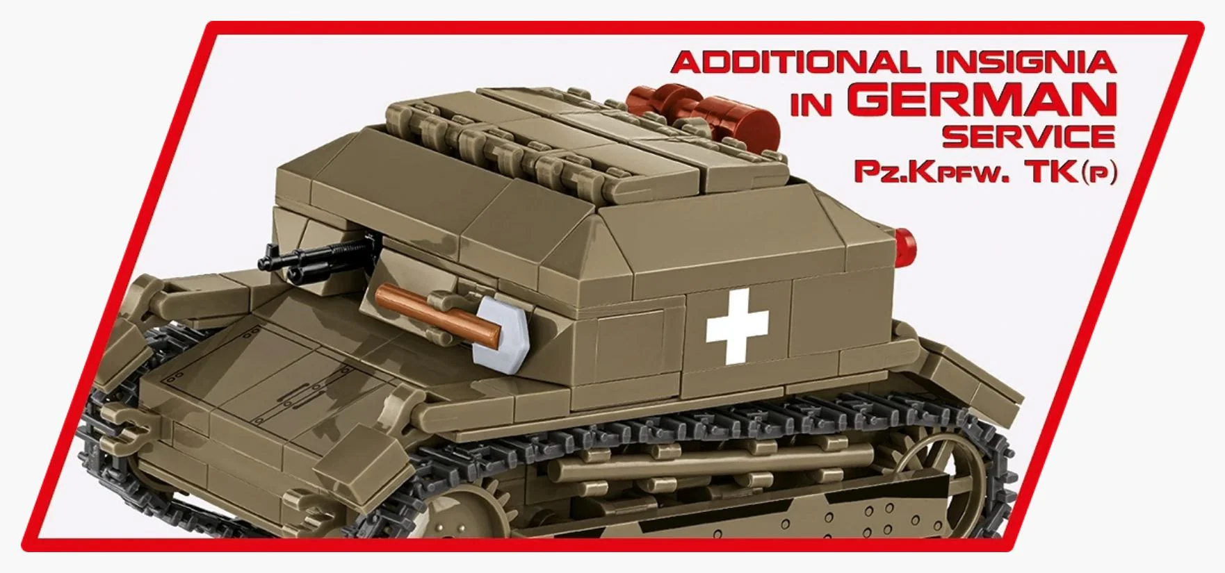 TK-3 Tankette brick model - COBI 2658 - 323 bricks - Image 10