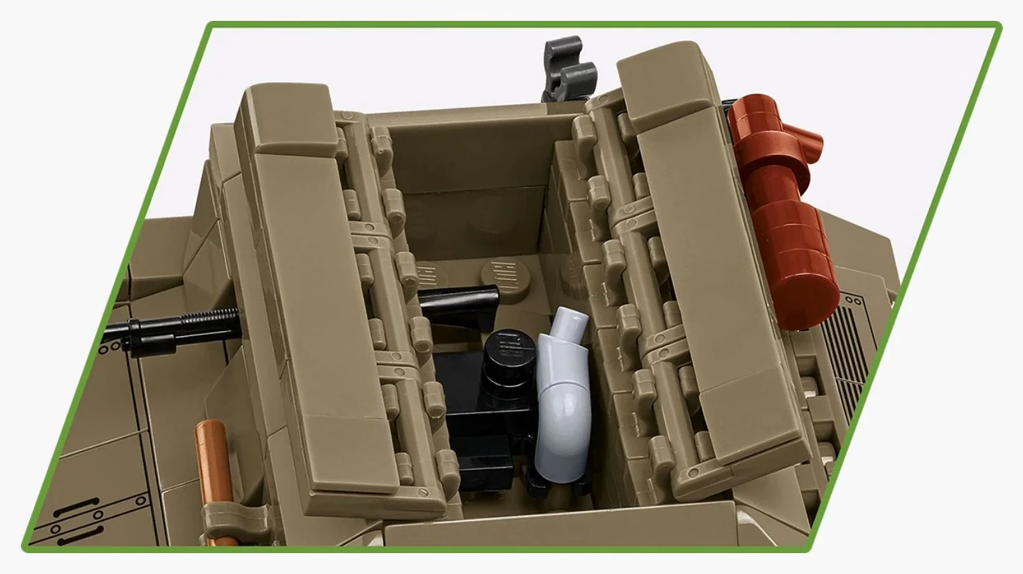 TK-3 Tankette brick model - COBI 2658 - 323 bricks - Image 8