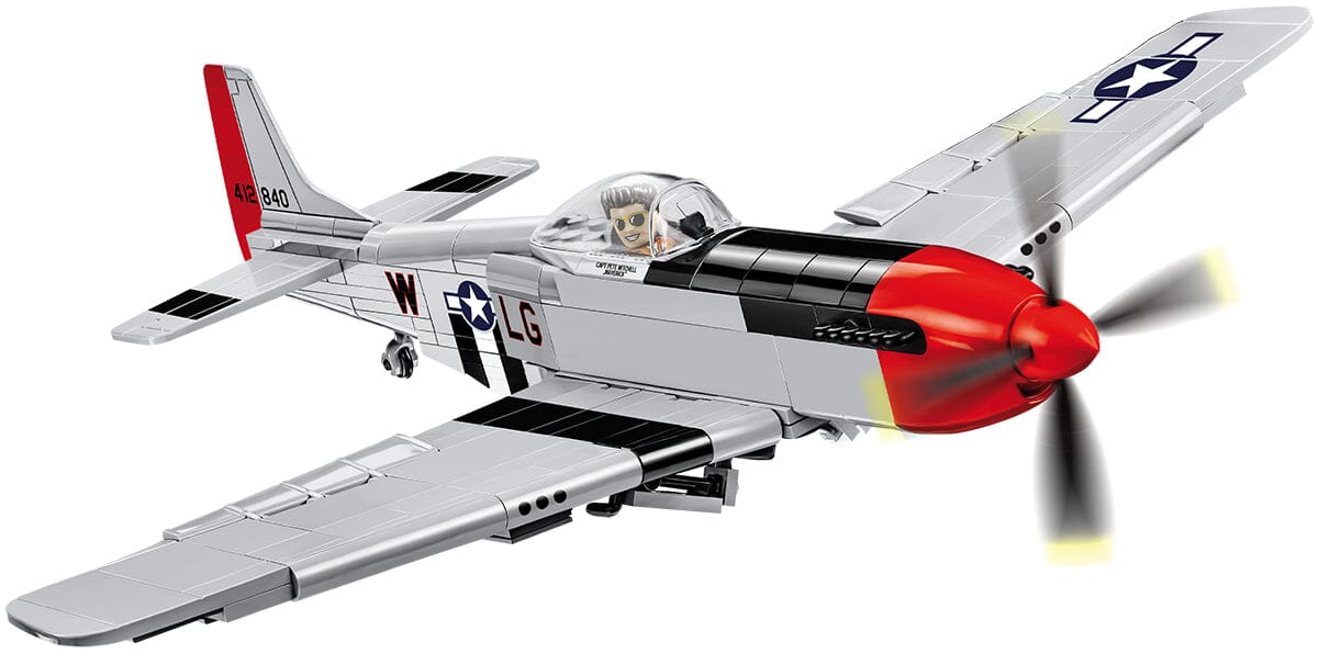 Top Gun Mustang P-51D plane brick model - COBI 5846 - 350 bricks - Image 11