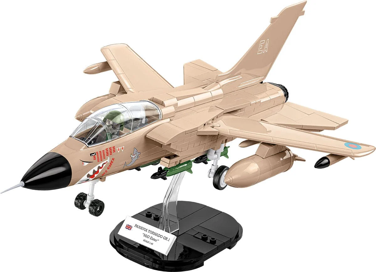 Tornado GR1 "MIG Eater" brick plane model - COBI 5854 - 527 bricks - Image 3