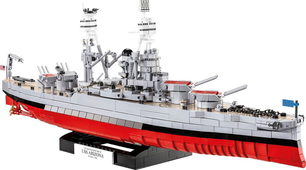 USS Arizona (BB-39) brick model battleship - COBI 4843 - 2046 bricks - Image 6