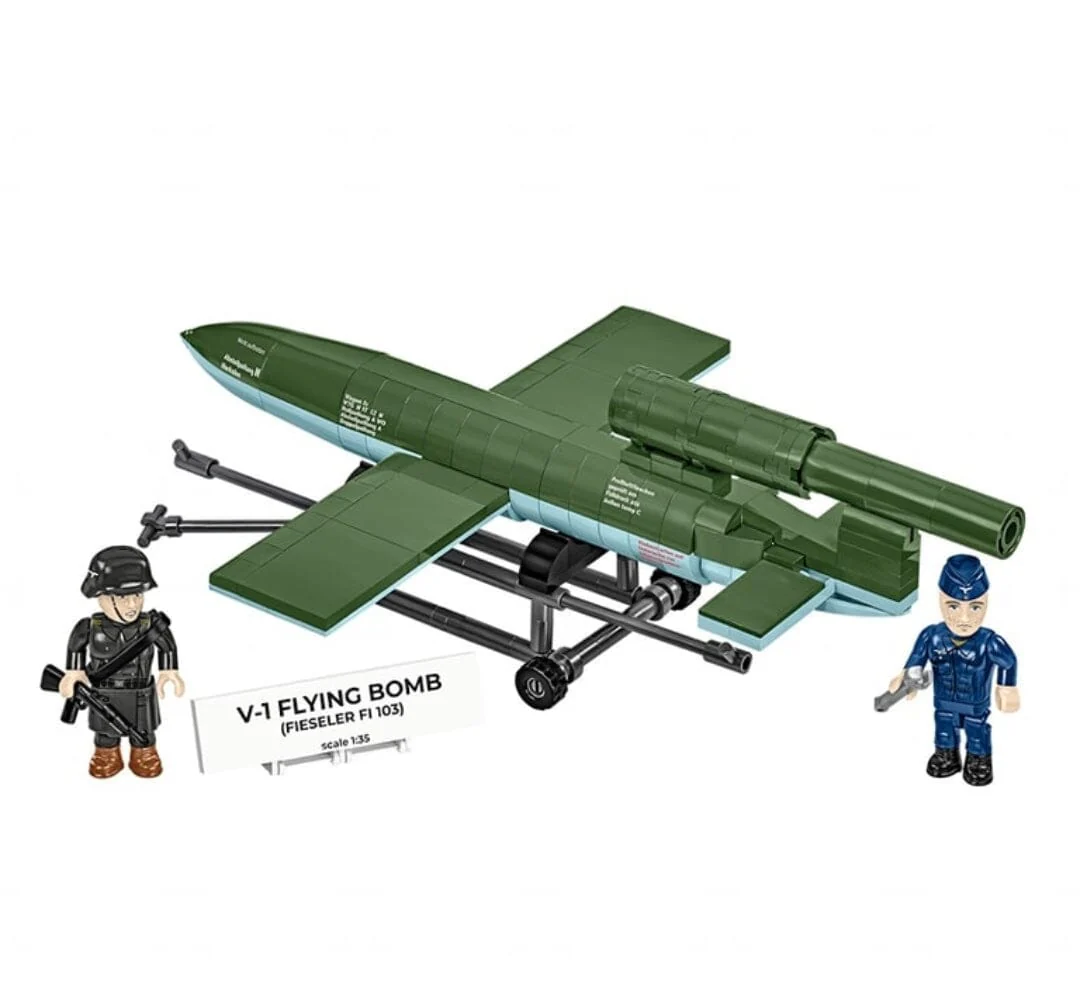 V-1 flying bomb (Fi 103) brick model  - COBI 3135 - 265 bricks - Image 2