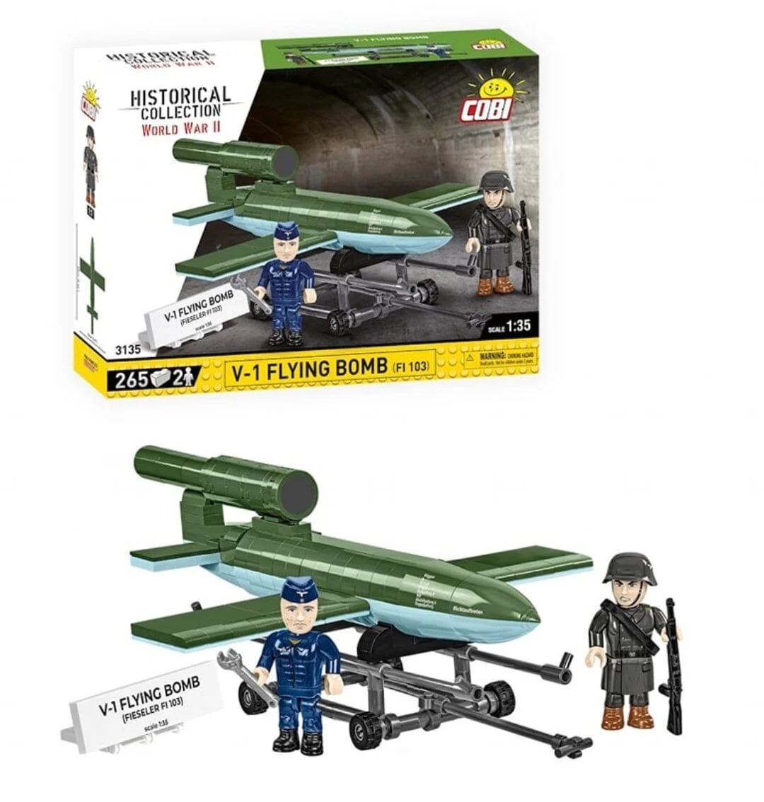 V-1 flying bomb (Fi 103) brick model  - COBI 3135 - 265 bricks - Image 5