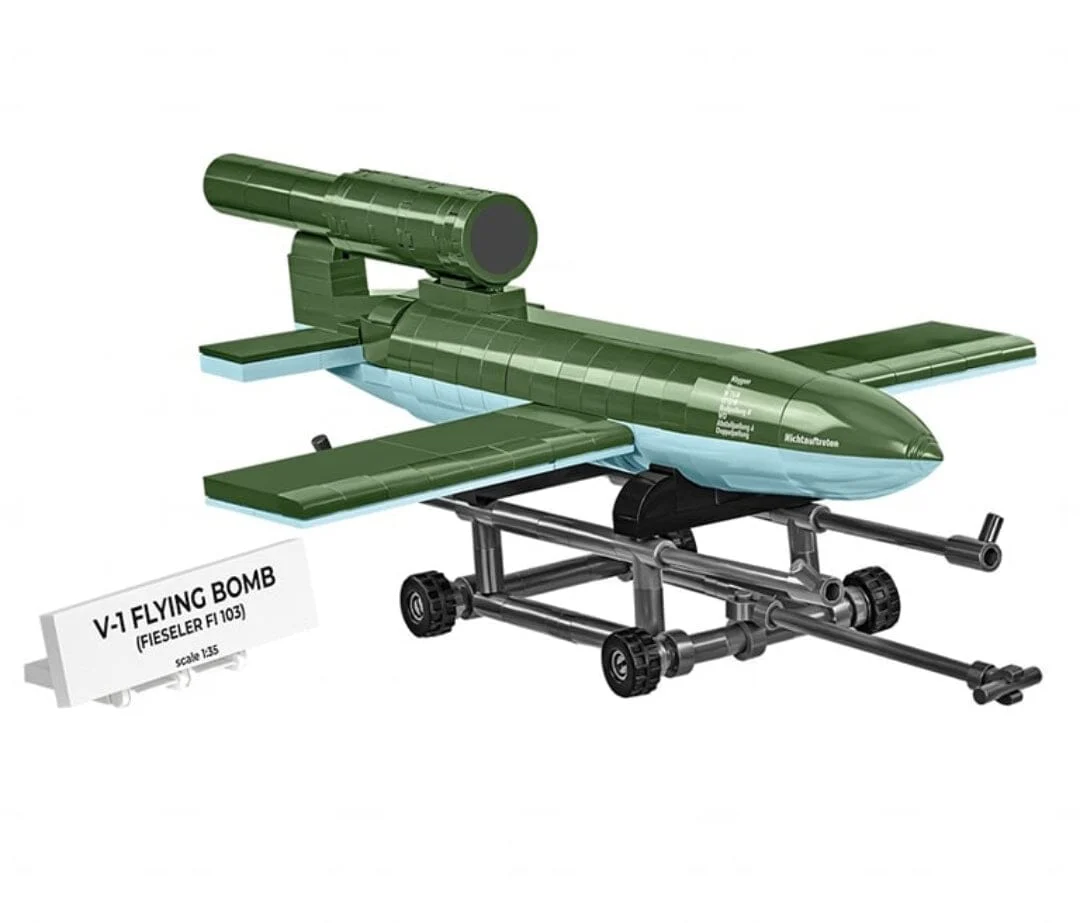 V-1 flying bomb (Fi 103) brick model  - COBI 3135 - 265 bricks - Image 6